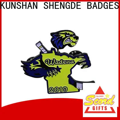 Shengde Best little league pins manufacturers for promotion 1