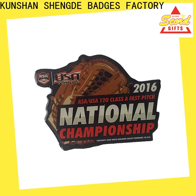 Shengde Latest assorted lapel pins company bulk production 1