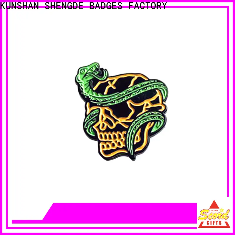 Shengde Best soft enamel pins manufacturers 1