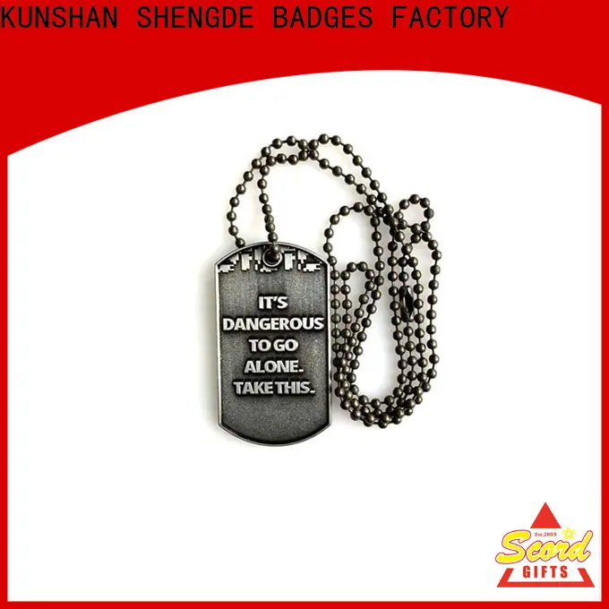 Shengde New cool dog tags company on sale 1