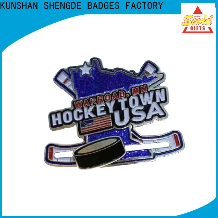 Shengde Wholesale baseball cap pins for business on sale 1