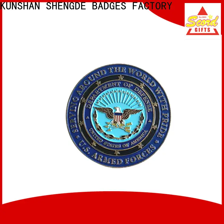 Shengde rare military challenge coins manufacturers for sale 1