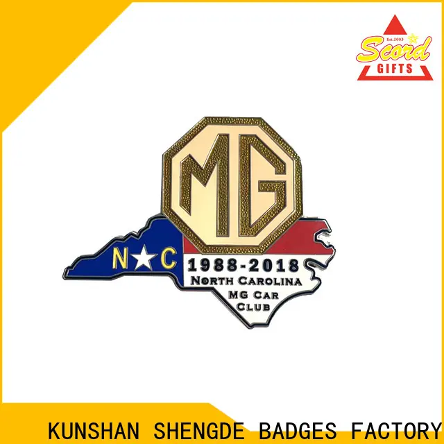 Shengde Custom car grill emblems for business 1