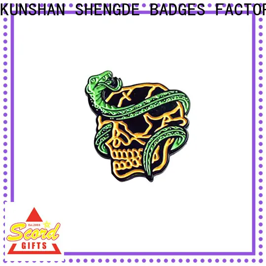 Shengde enamel badges factory bulk production 1