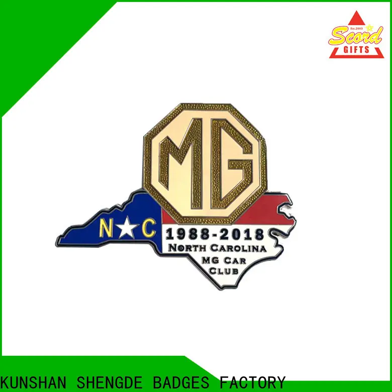 Shengde Best custom car emblems Supply 1