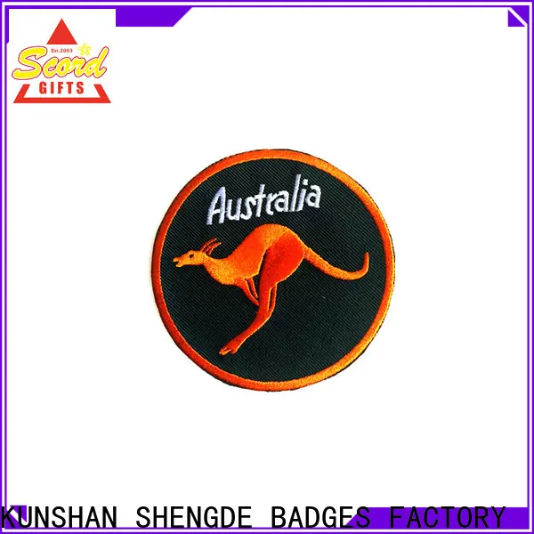 Shengde Top iron on emblems manufacturers for promotion 1