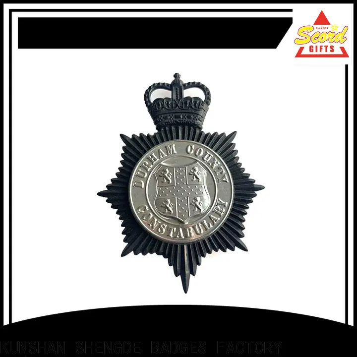 Custom kids police badge company on sale 1