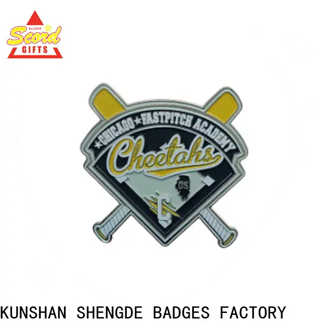 Shengde baseball team pins for business for promotion 1