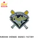 Shengde baseball team pins for business for promotion 1