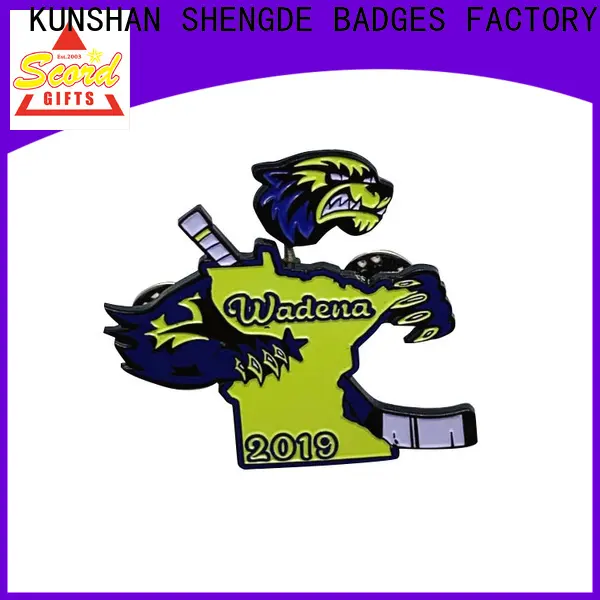 Shengde Wholesale baseball team trading pins for business bulk buy 1