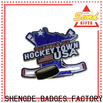 Shengde Latest soccer tournament pins for business bulk buy 1