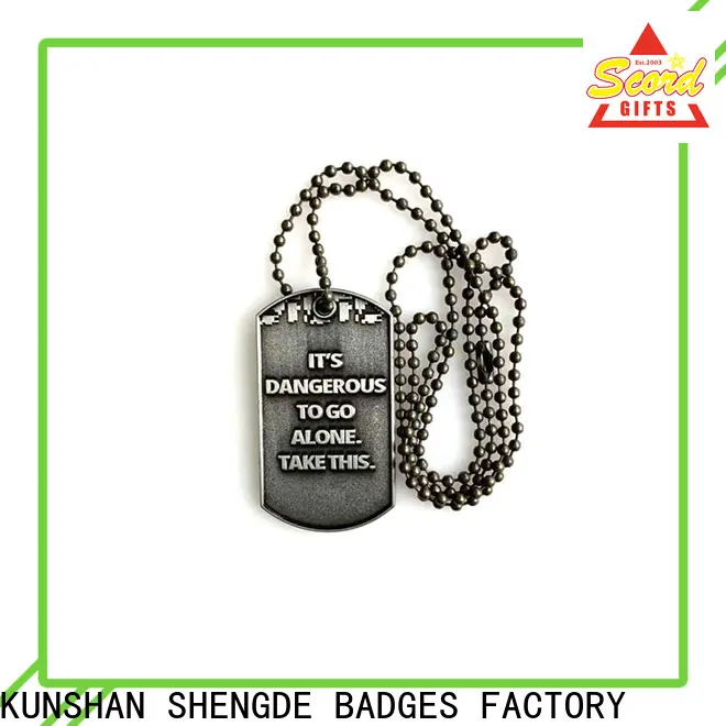 Shengde custom dog tags for men factory bulk buy 1