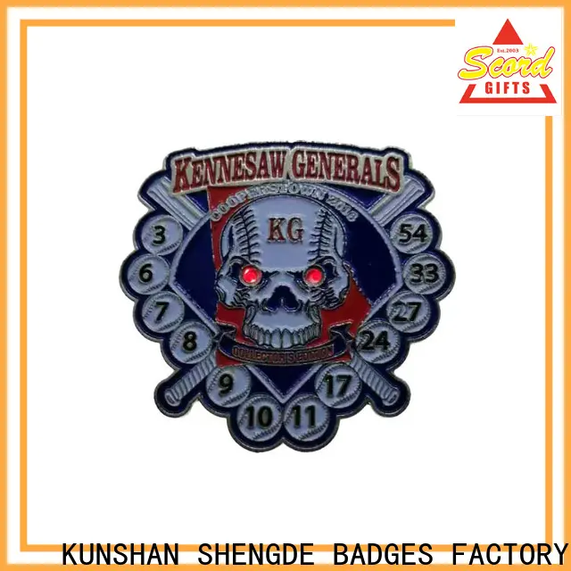 Shengde Wholesale antique lapel pins Supply bulk production 1