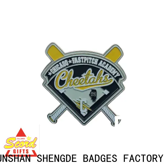 Shengde baseball cap pins factory for promotion 1