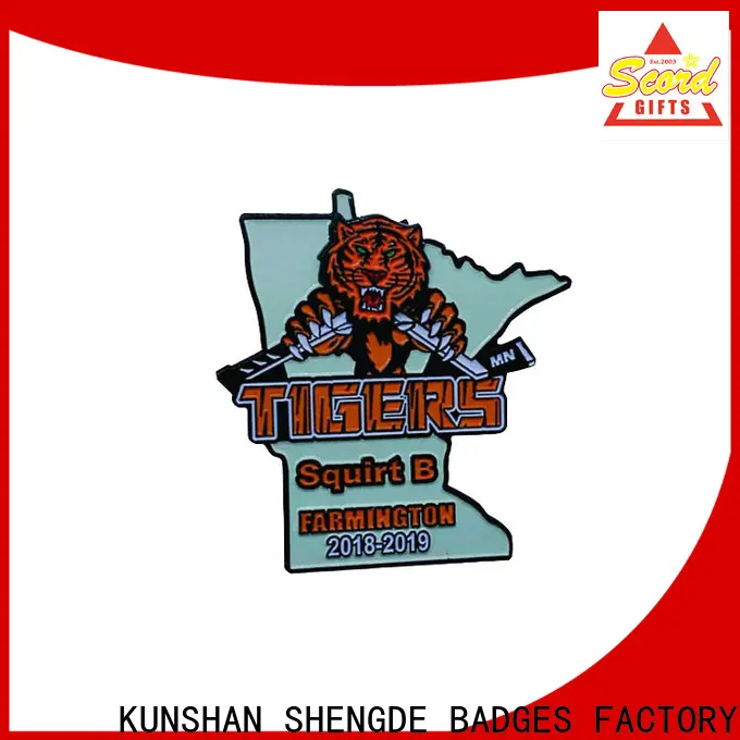 Shengde baseball trading pins cheap for business bulk production 1