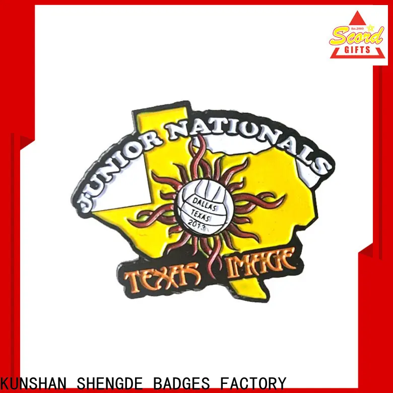 Shengde custom soccer pins Supply bulk production 1