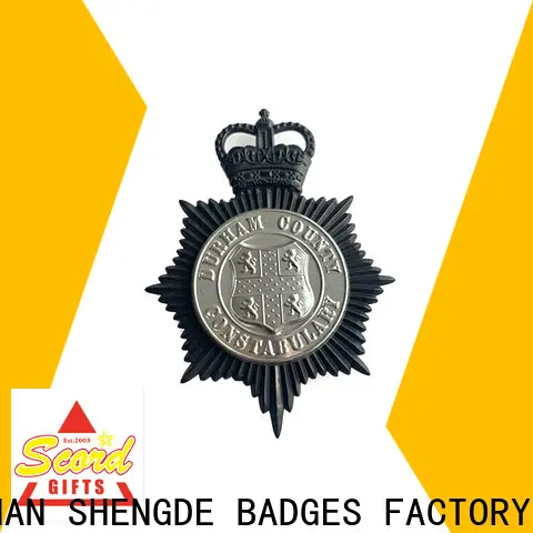 Shengde custom made police badges Supply 1