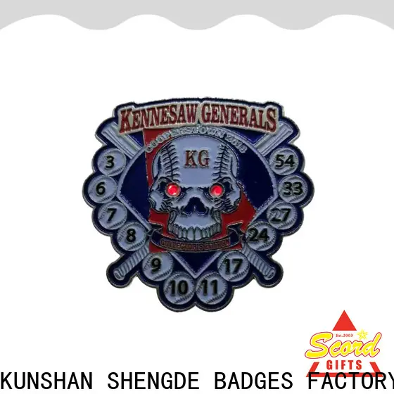 Shengde baseball pins for business bulk buy 1