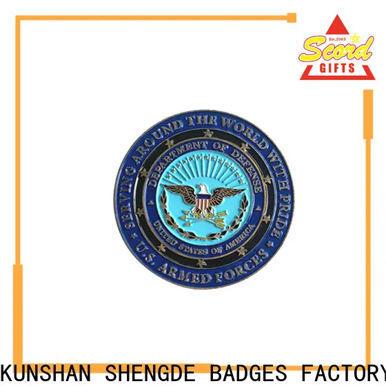 Shengde fire challenge coins manufacturers for sale 1