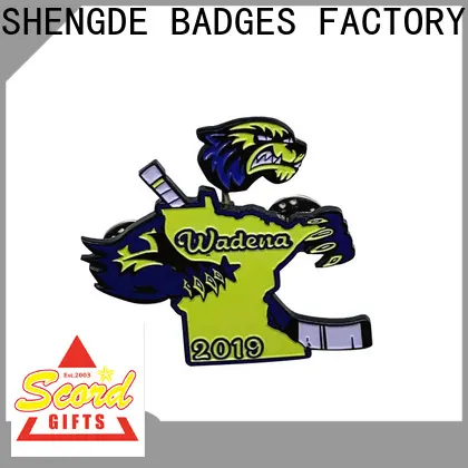 Shengde modern baseball pins company for promotion 1