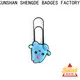 Shengde promotional pvc keyrings company bulk buy 1