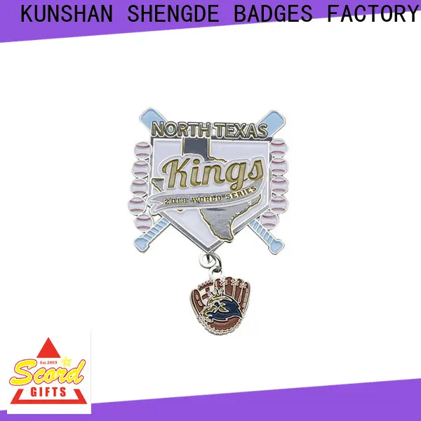 Shengde Latest baseball team pins manufacturers bulk buy 1