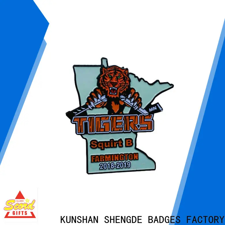 Shengde Wholesale softball trading pins cheap manufacturers for sale 1