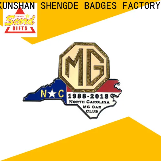 Shengde Wholesale sports car badges factory bulk buy 1