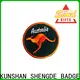 New embroidered logo patches company bulk production 1