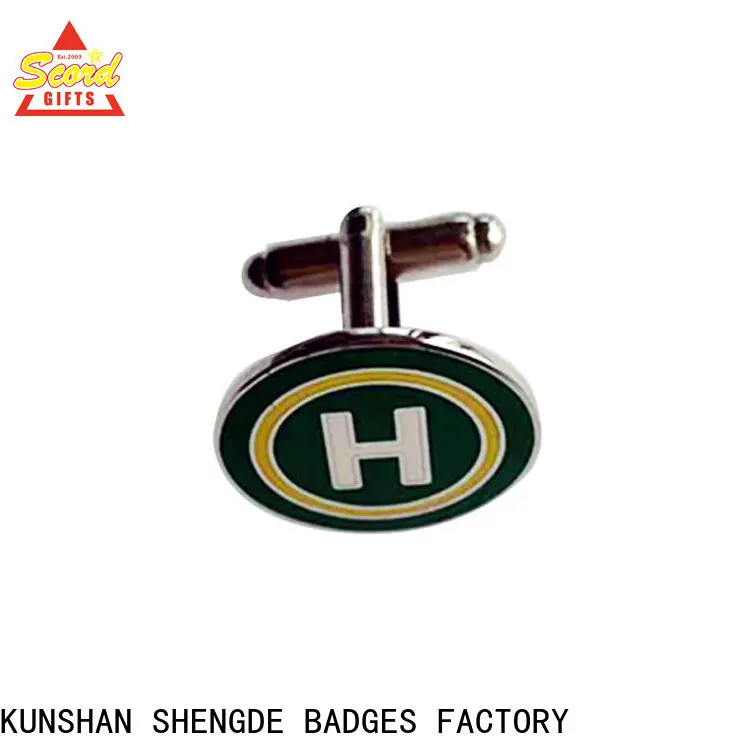 Shengde coin cufflinks for business bulk production 1