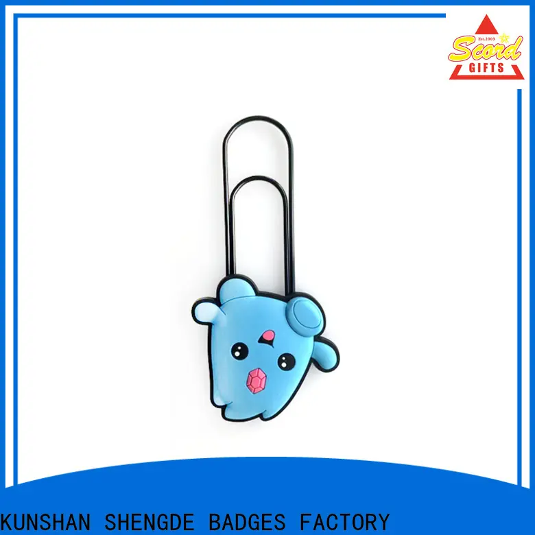 Shengde promotional pvc keyrings company 1