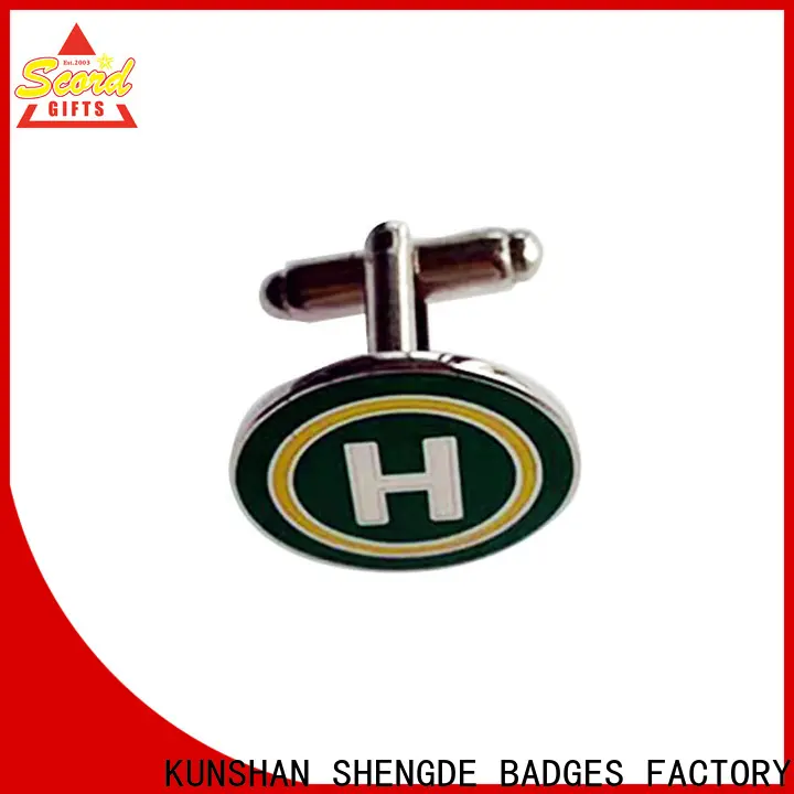 Wholesale button cufflinks for business for promotion 1