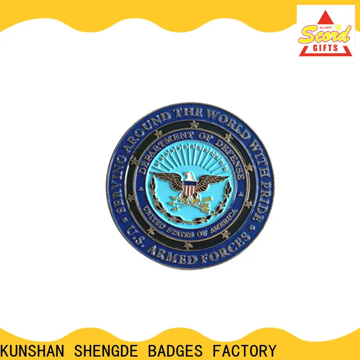Shengde military challenge coin history Supply for promotion 1