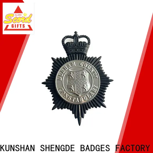 Shengde Custom special police badge Supply 1