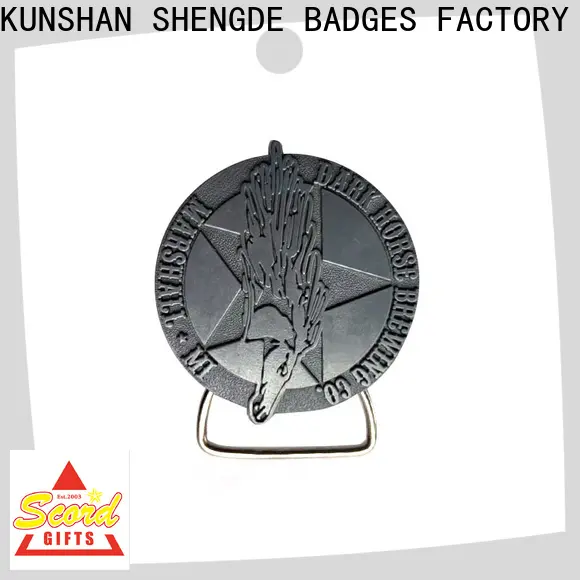 Shengde Best custom made belt buckles company bulk production 1