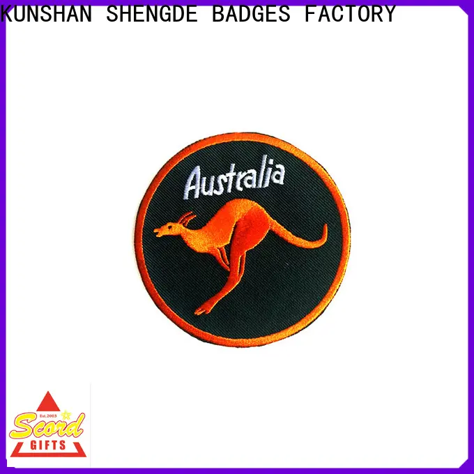 Shengde embroidery patch factory for promotion 1