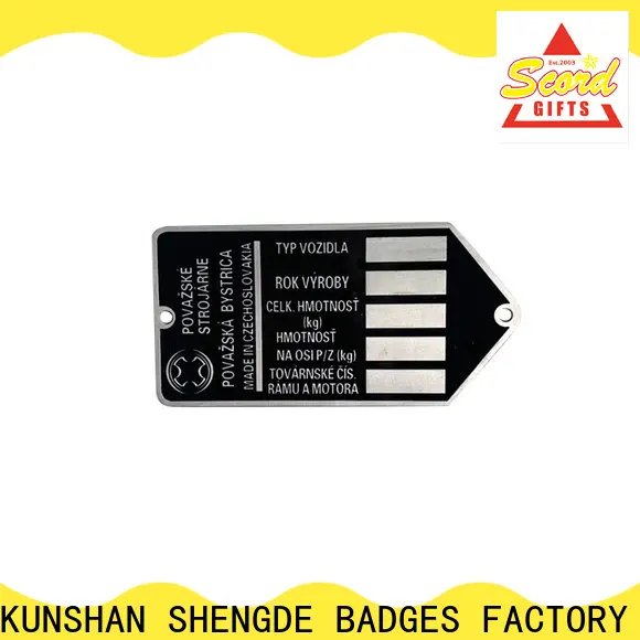 Shengde Top office wall name plates company bulk production 1