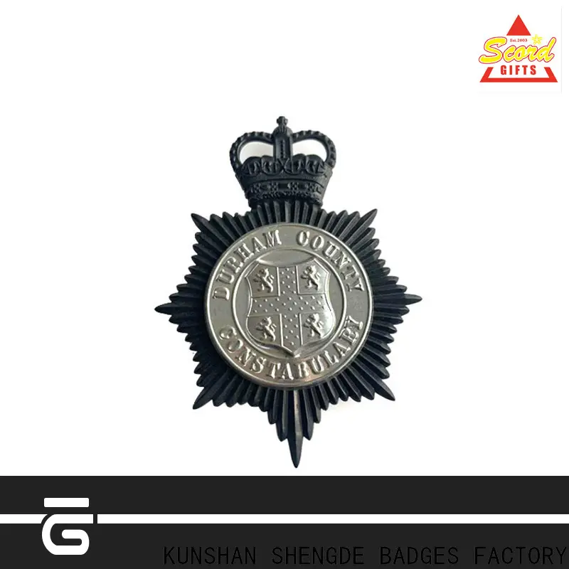 Shengde police badge manufacturers Supply bulk buy 1