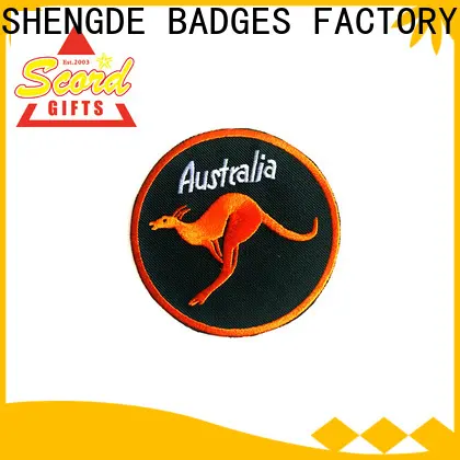 High-quality embroidered name patches company 1