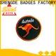 High-quality embroidered name patches company 1