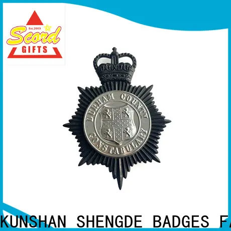 Top metal police badge manufacturers for promotion 1