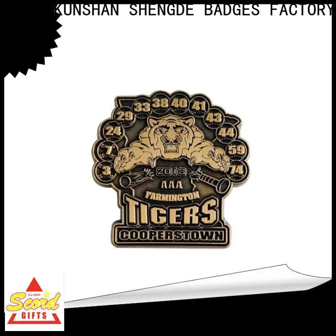 Shengde Shengde die struck lapel pins for business bulk buy 1
