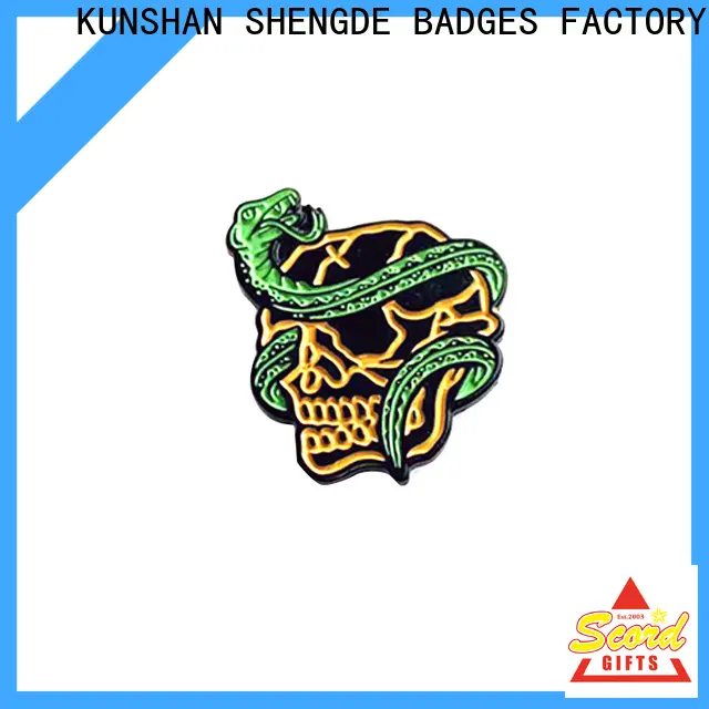 Shengde Best food enamel pins manufacturers 1