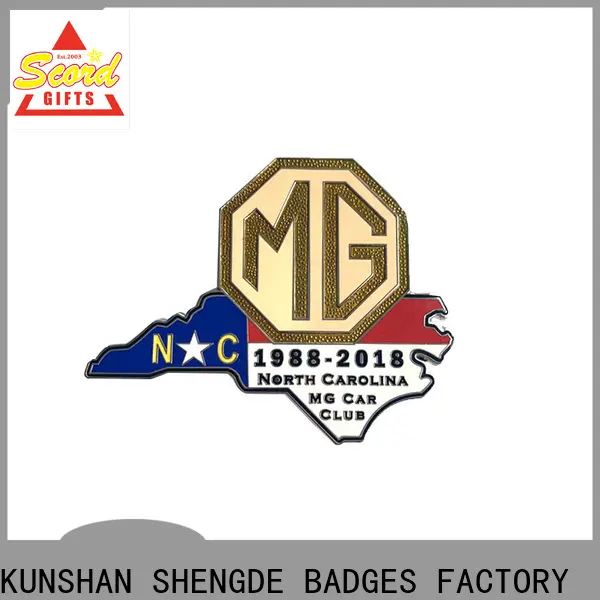 Shengde sports car badges manufacturers for promotion 1