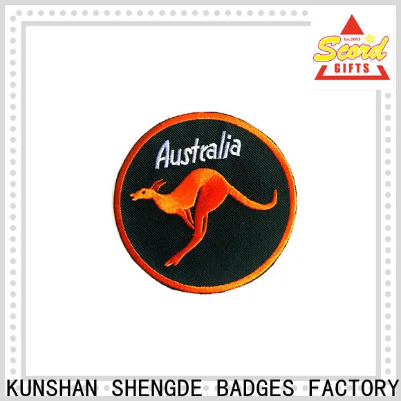 Shengde High-quality embroidery patch patterns Suppliers bulk production 1