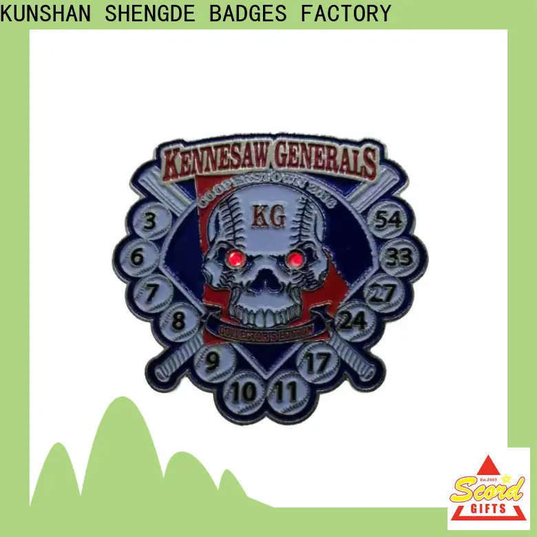 Shengde Top softball pins manufacturers on sale 1