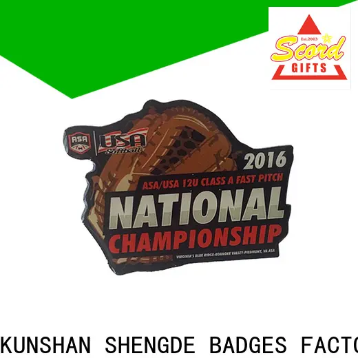 Shengde Wholesale baseball player pins company on sale 1