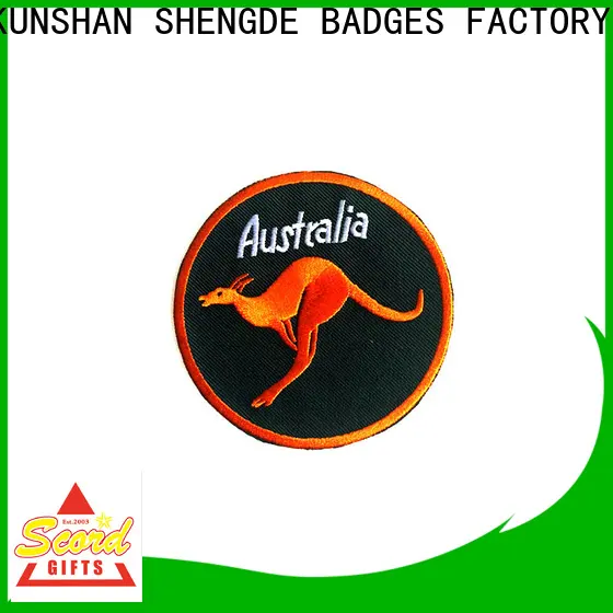 Shengde Best embroidery patches designs company bulk production 1
