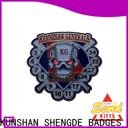Shengde Latest buy lapel pins company bulk production 1