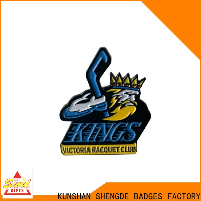 Shengde custom hockey trading pins company bulk buy 1